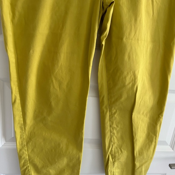 Talbots Yellow Cropped Pants - Picture 3 of 12